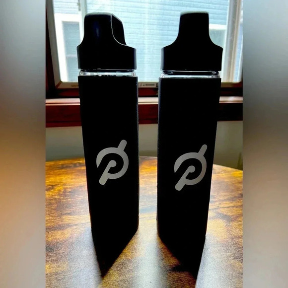 SET: Peloton | glass water bottles. 16 ounces. - Picture 1 of 12